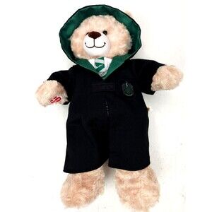 Harry Potter Build-A-Bear Teddy Plush Robe BAB Slytherin Hogwarts